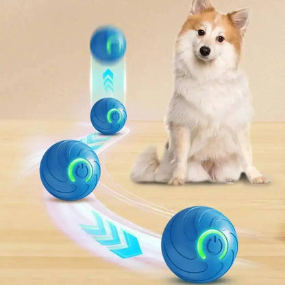Smart Dog Toys Ball Electronic Interactive Pet Toy Moving Ball USB Automatic Moving Bouncing for Puppy Birthday gift Cat Product