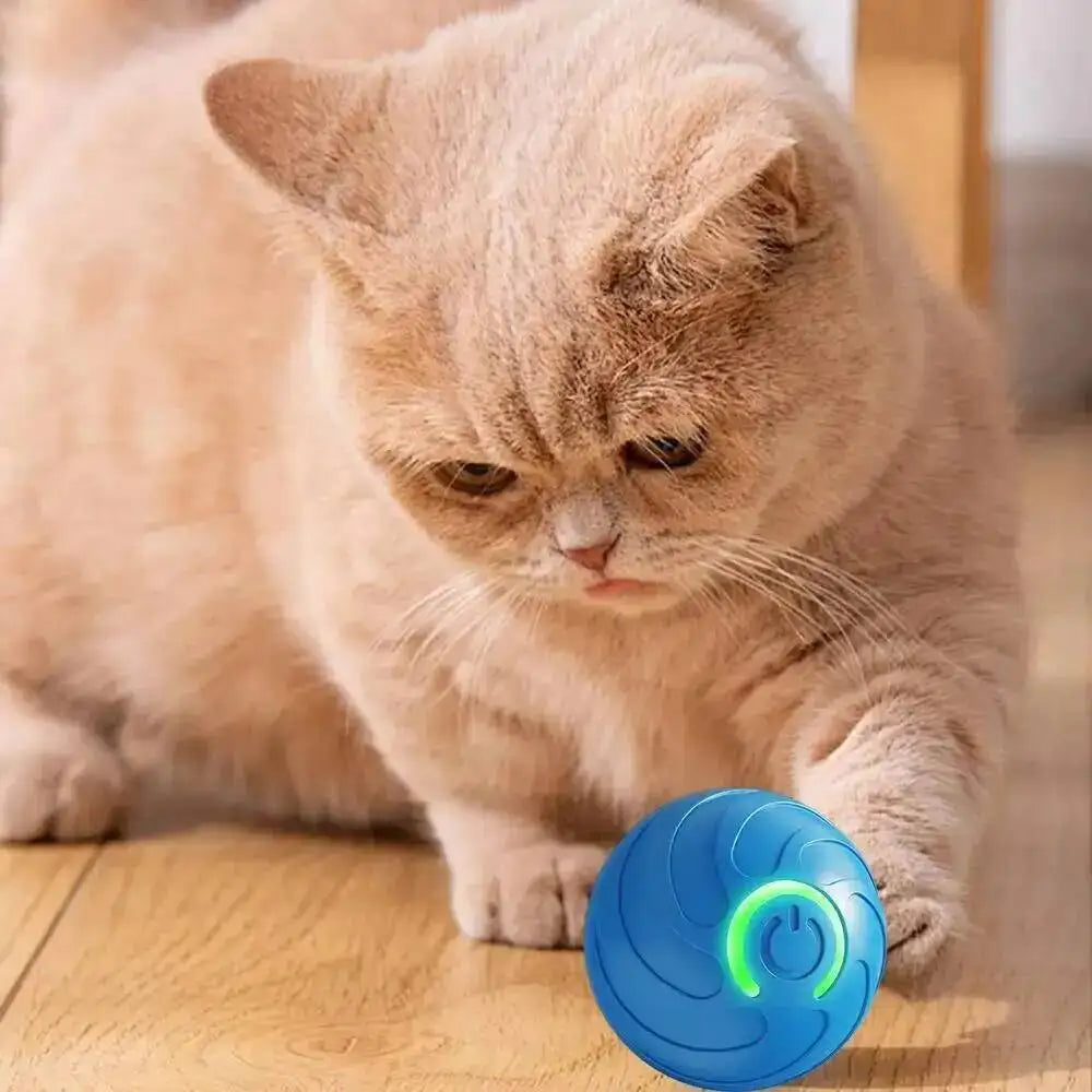 Smart Dog Toys Ball Electronic Interactive Pet Toy Moving Ball USB Automatic Moving Bouncing for Puppy Birthday gift Cat Product