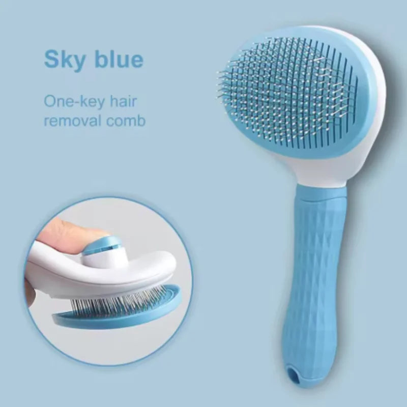 Dog Hair Remover Brush Cat Dog Hair Grooming And Care Comb For Long Hair Dog Pet Removes Hairs Cleaning Bath Brush Dog Supplies