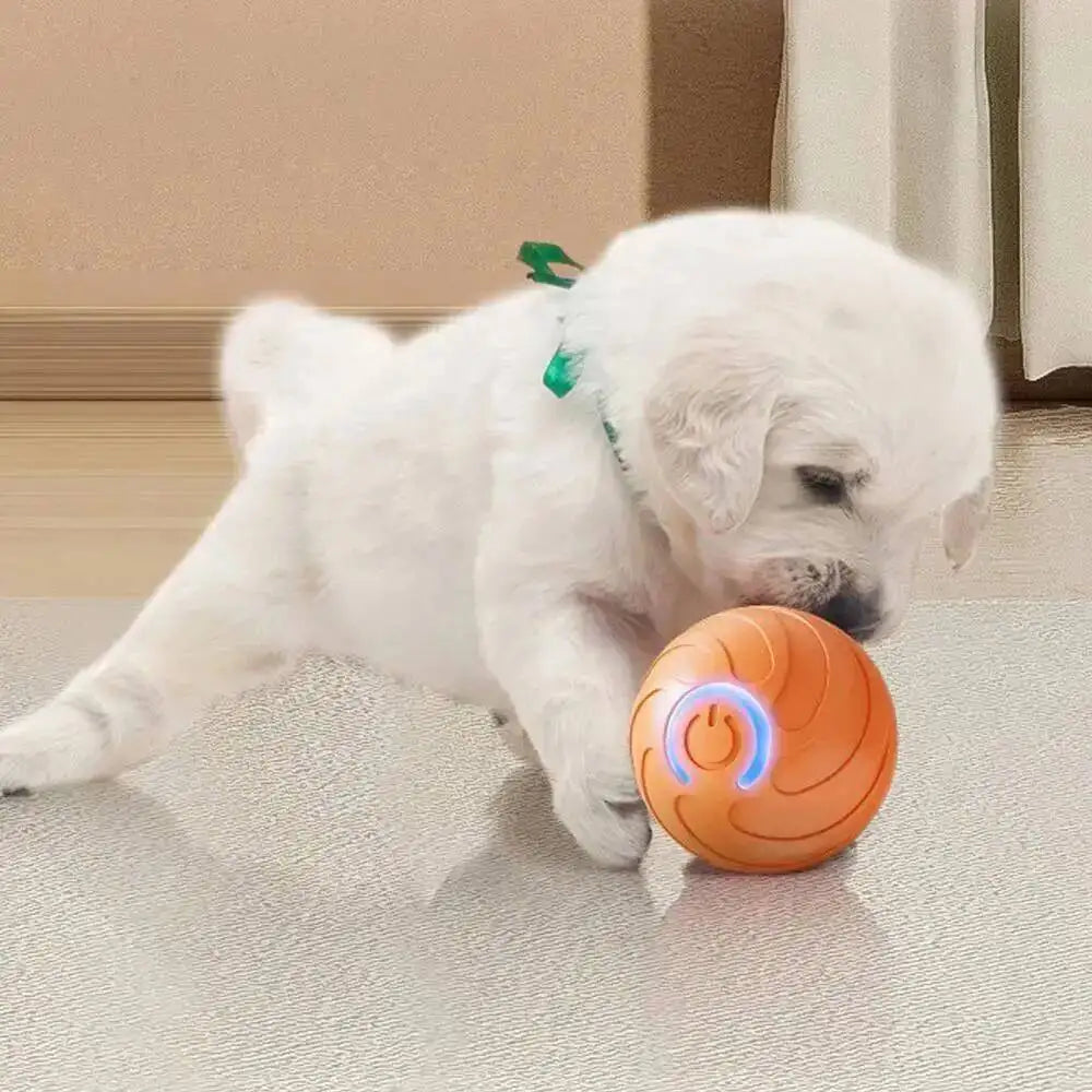 Smart Dog Toys Ball Electronic Interactive Pet Toy Moving Ball USB Automatic Moving Bouncing for Puppy Birthday gift Cat Product