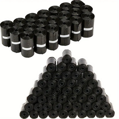 300/1500pcs Dog Poop Bags, Portable Pet Waste Bags, Durable And Leak Proof Pet Garbage Bags, Pet Cleaning Supplies