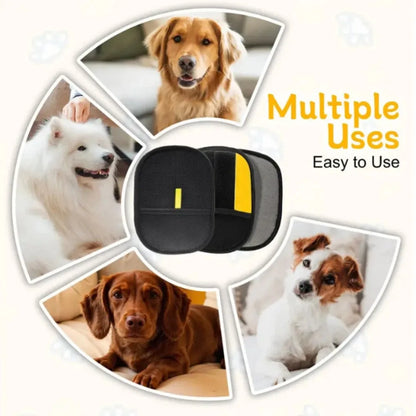 2-Piece Double-Sided Electrostatic Pet Hair Removal Gloves